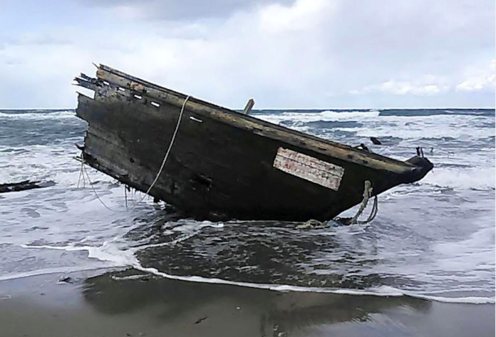 北韓來的？　日本新瀉驚見「幽靈船」　7名船員已成白骨
