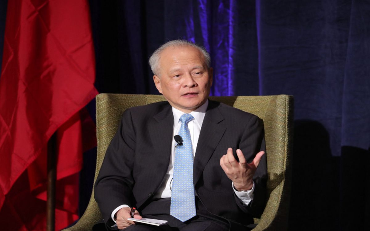 ▲崔天凱於2013年出任中國駐美國大使。（圖／新華社）