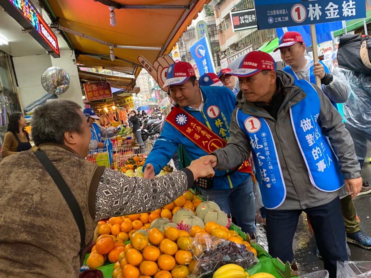 ▲侯友宜回應，之所以喊三號，是因為他經常講要投三票「拉票」、「催票」、「投票」。（圖／林金結辦公室提供）