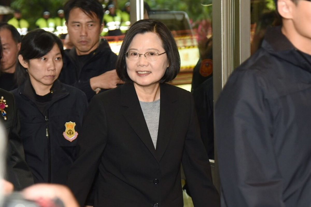 ▲民進黨提名總統候選人蔡英文。（圖／記者陳明安攝）