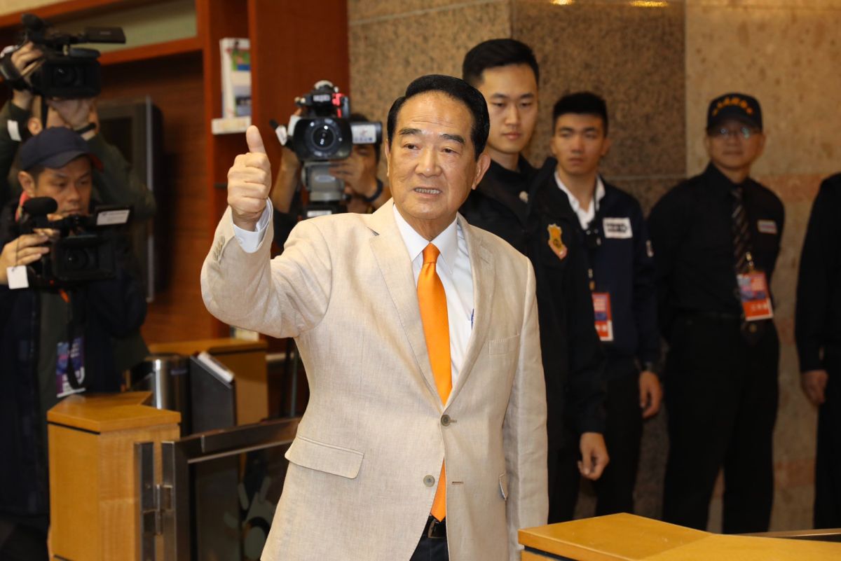 ▲親民黨主席宋楚瑜。（圖／記者陳明安攝, 2019.12.29）