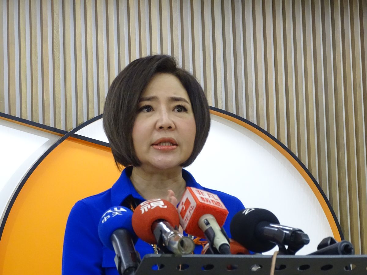 ▲宋楚瑜競辦發言人于美人。（圖／記者呂炯昌攝, 2019.12.30）