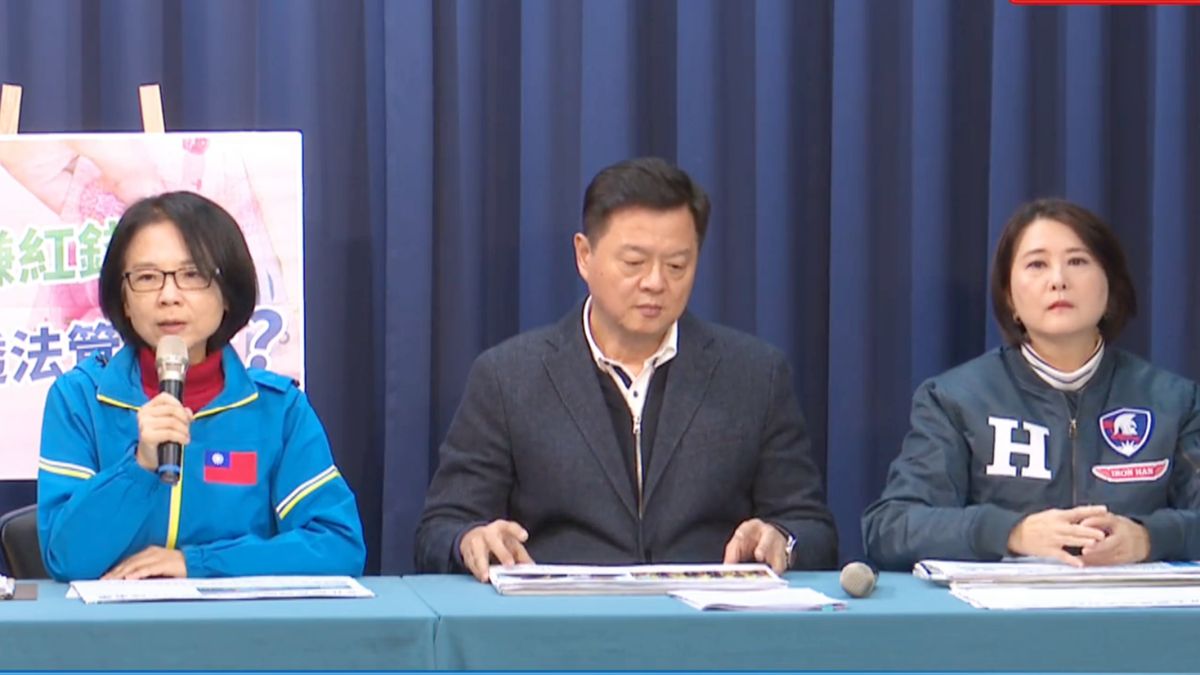 國民黨聲援台大教授蘇宏達因評論蔡政府政策遭「查水表」。( 圖 / 記者陳弘志攝 )