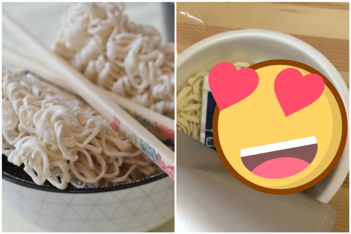▲日前有網友表示，自己收到日本女友寄來的泡麵，沒想到一打開竟發現滿滿愛意。（圖／取自 Pixabay 、 Dcard ）