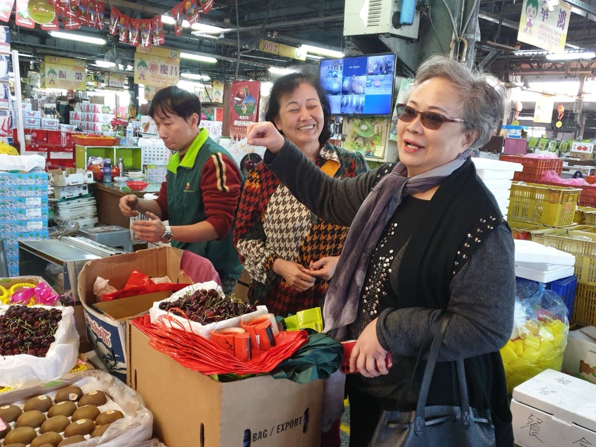 ▲連七霸的前議員莊乃慧，復出接任台中果菜公司董事長，要為前董座完成遺志。（圖／金武鳳攝，2019.12.31)