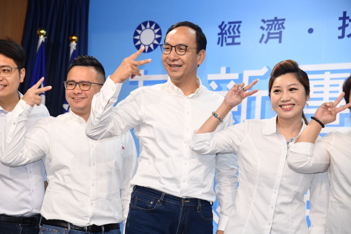 ▲前國民黨主席朱立倫9日表示，國民黨的成員大家都要走出去，擴大支持群眾，否則這個黨永遠沒希望。(圖 / NOWnews 影音中心)