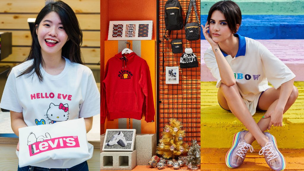 ▲時尚迷該關注的遠百信義 A13 亮點，這篇一次全告訴你。（圖／LEVI’S、ellesse、Melissa）