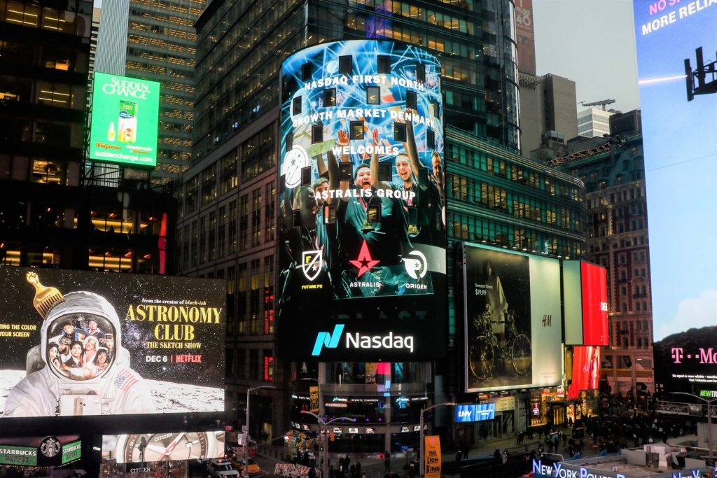 電競戰隊 Astralis Group 正式上市   圖：翻攝自 Astralis Group 推特