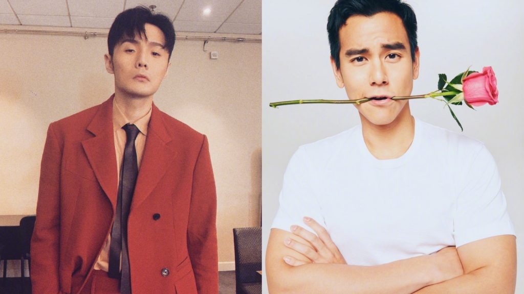 ▲男神們分享瘦身菜單。（圖／彭于晏、李榮浩微博）