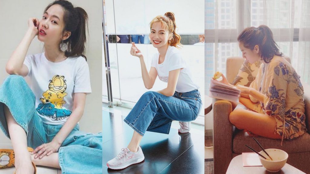  ▲好的馬尾決定頭型與臉型。（圖／曾之喬臉書）