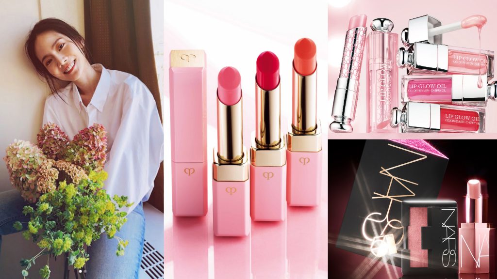  ▲潤色唇膏推薦。（圖／翻攝自IG@chiaochiaotzeng、肌膚之鑰、迪奧、NARS）