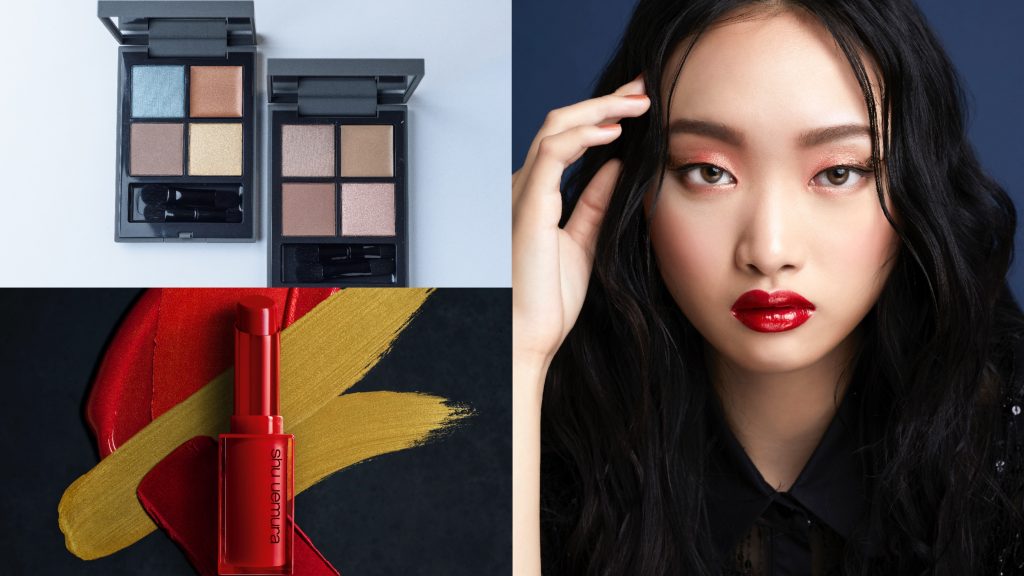 ▲2020開運妝容。（圖／THREE、植村秀）