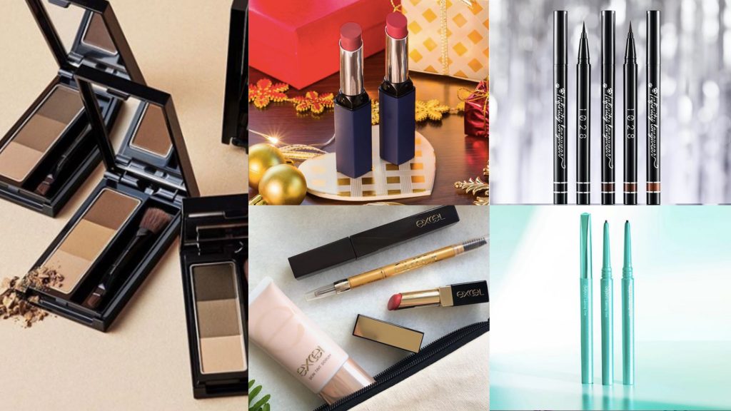 ▲2019彩妝排行榜。（圖／翻攝自IG@chifure_official、kate.tokyo.official_jp、dejavu_official.jp、excelmaketaiwan、1028_taiwan）