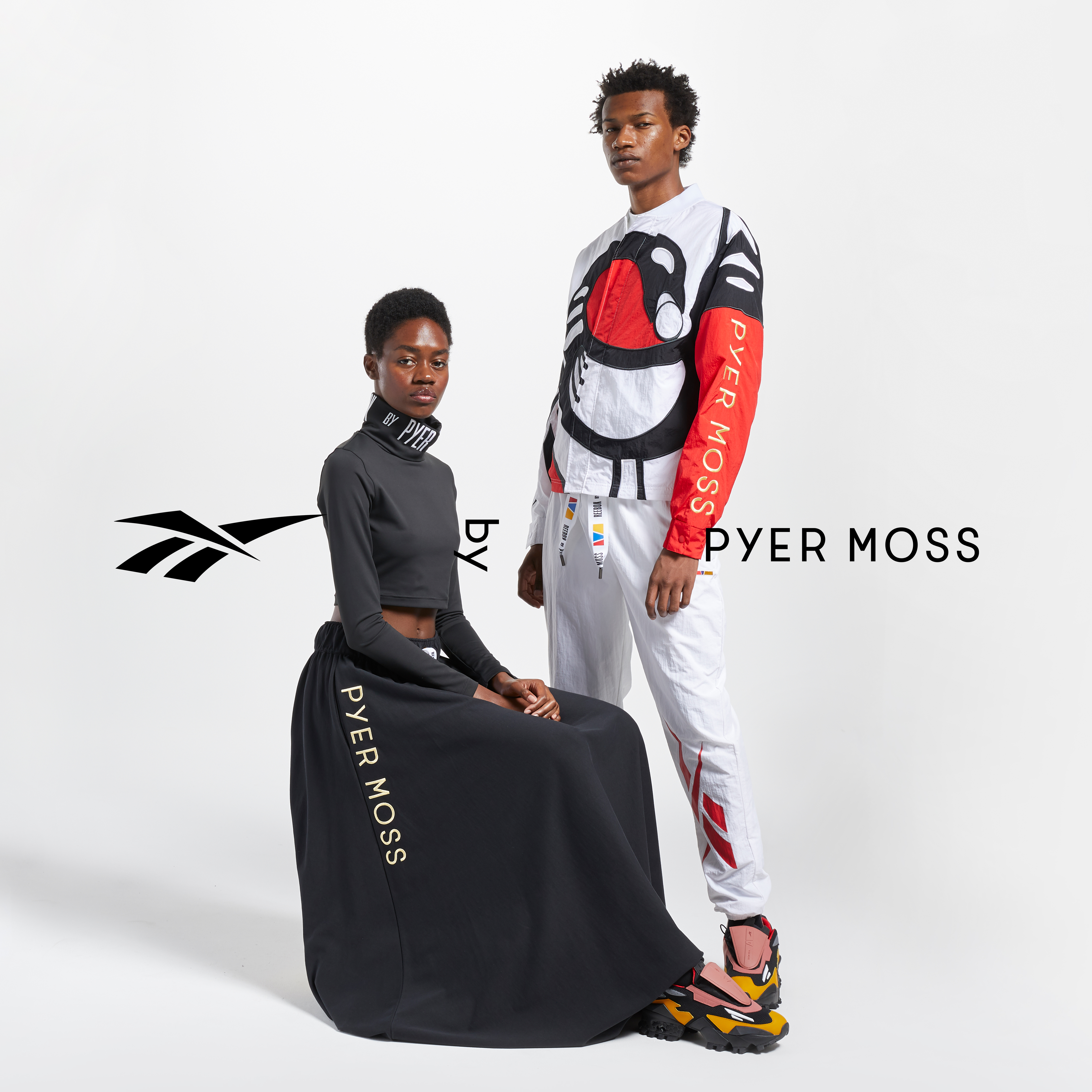 ▲Pyer Moss 聯名系列，帶來高端運動時尚。（圖／Reebok）