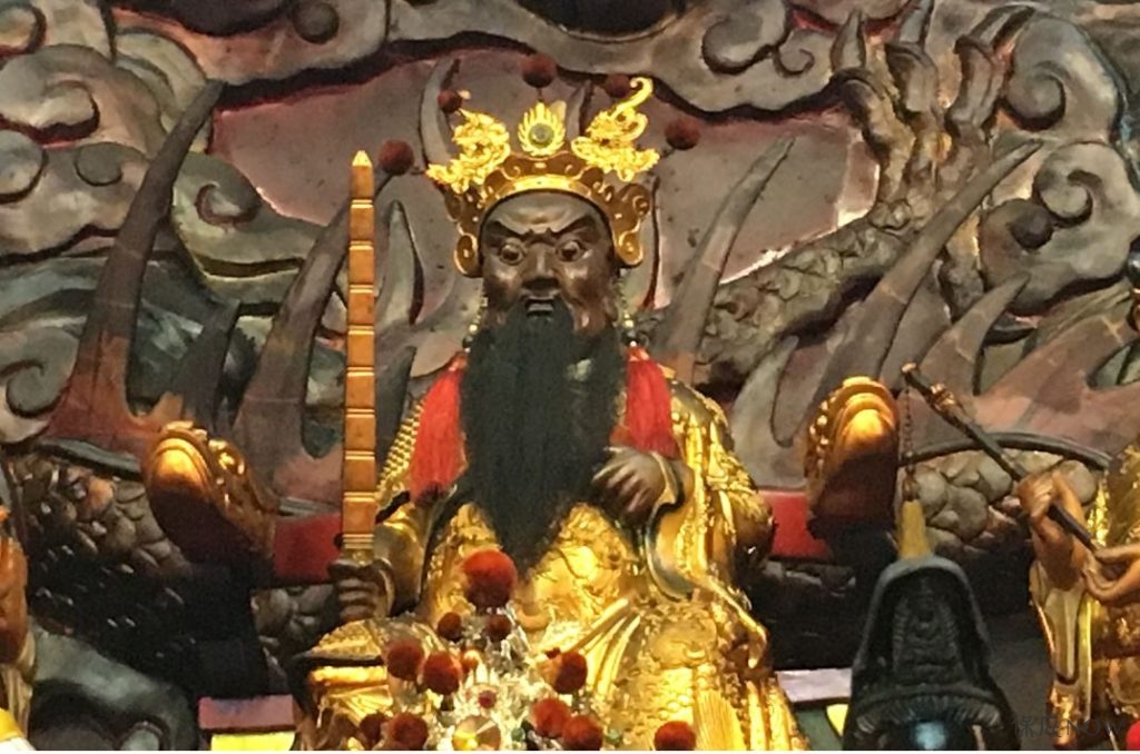 池府王爺以斬妖除魔聞名，同時也保佑財運。圖為台北崁頂永義宮池府王爺。（圖／記者黃彥昇攝）