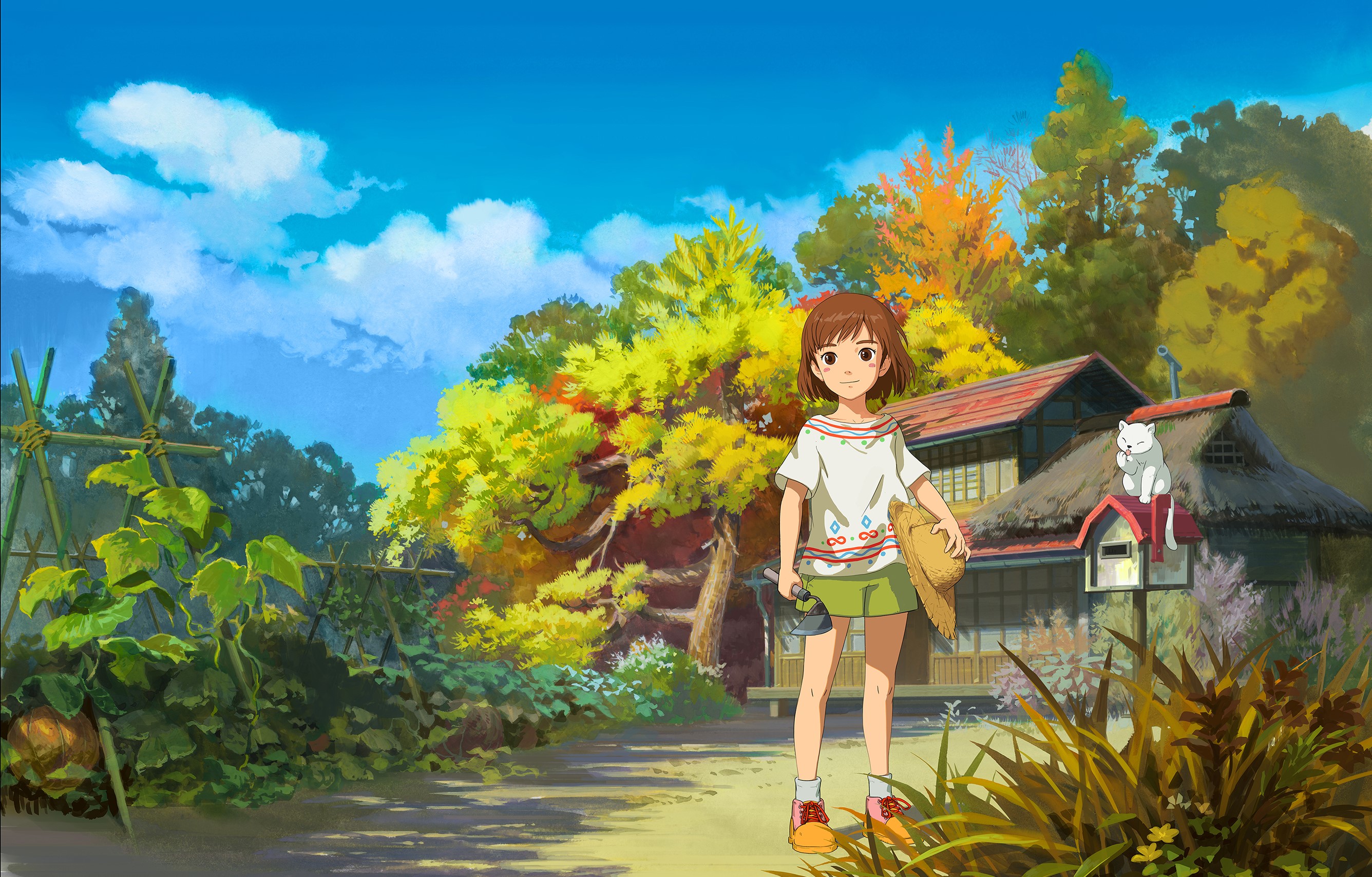 《小森生活》遊戲中，玩家將扮演角色在小森村體驗自給自足的寧靜鄉村生活。