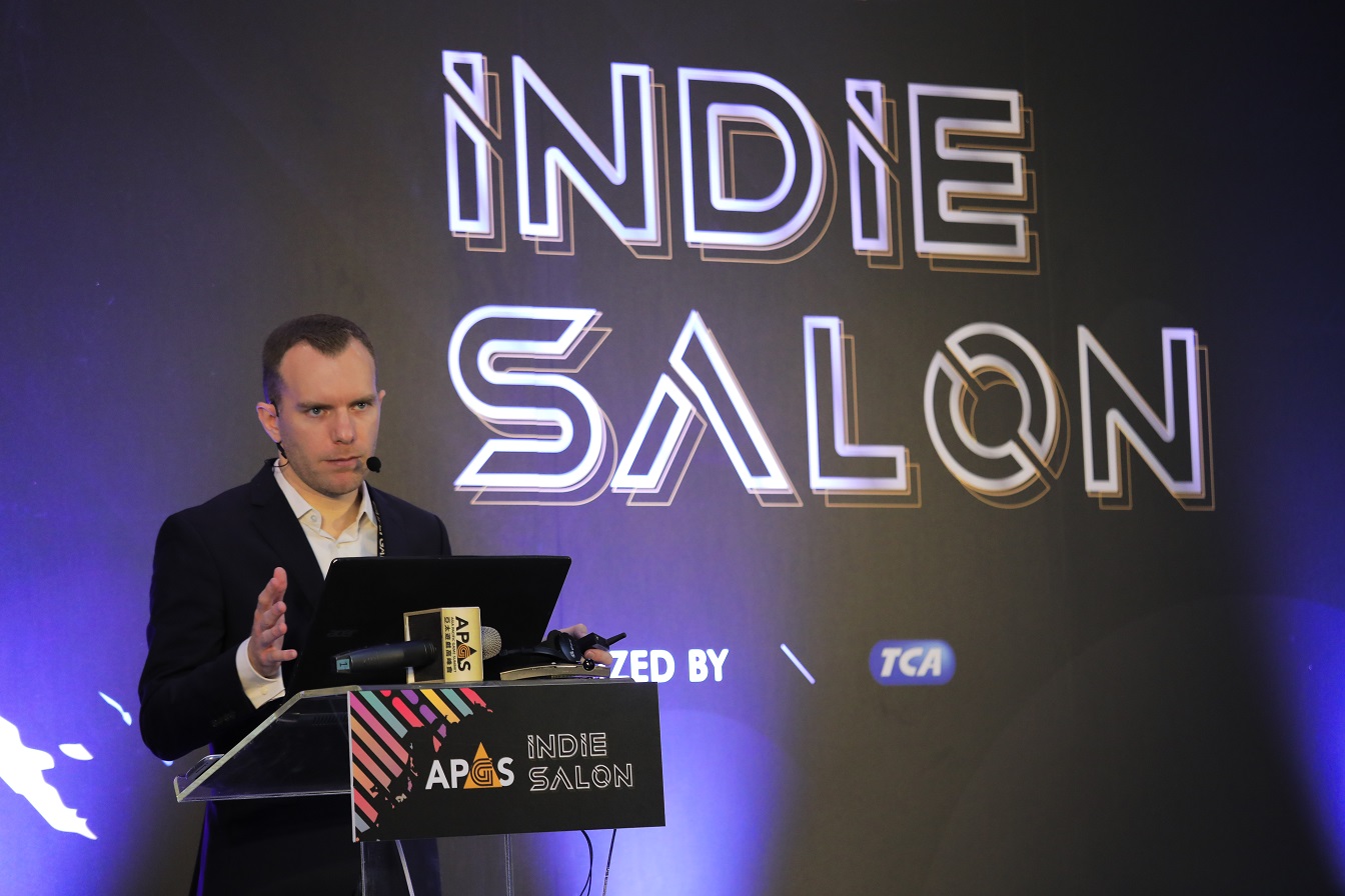 為獨立遊戲開發者打造發表舞台的「INDIE SALON」有來自11國的團隊公開創作秘訣。