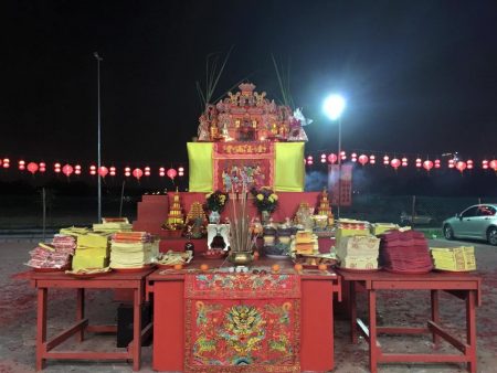初九拜天公示意圖。(圖/翻攝自義興大聖宫(新山五福城二義興大聖宫)粉專) 初九拜天公示意圖。(圖/翻攝自義興大聖宫(新山五福城二義興大聖宫)粉專)