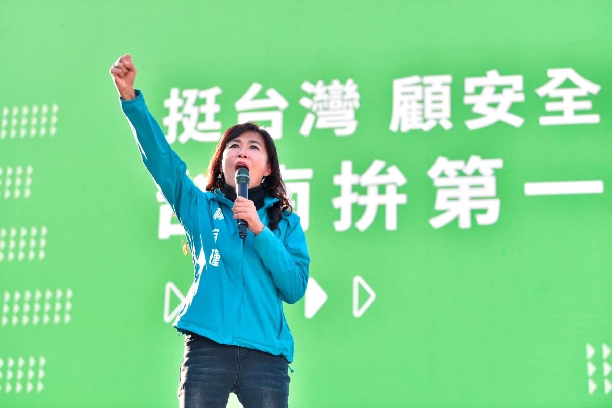 林宜瑾強調，如何避免特定或有心人士密集接觸中國統戰部門的情況發生，將是反滲透法可以進一步討論之處。（圖／林宜瑾競選團隊）