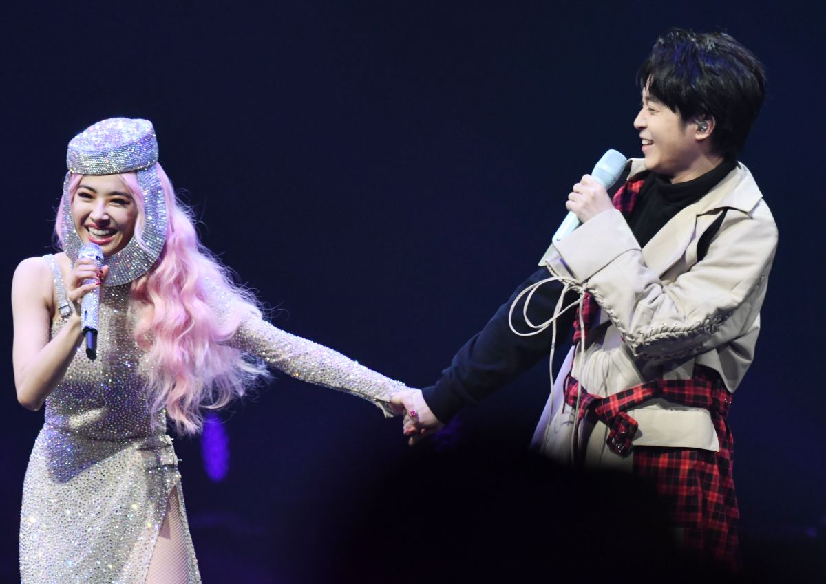 ▲蔡依林第3場「蔡依林Ugly Beauty 2019-2020世界巡迴演唱會」，由吳青峰擔任嘉賓，兩人尬聊，展現好交情。（圖／記者林調遜攝, 2020.01.01）