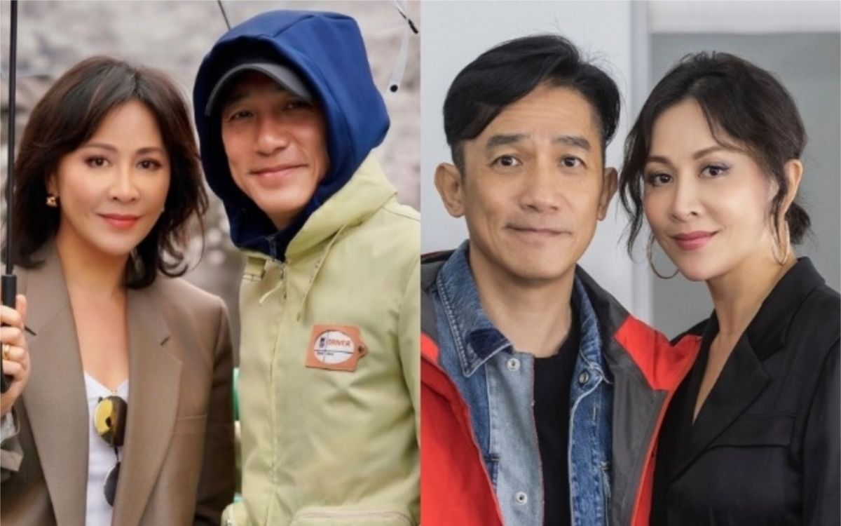 ▲劉嘉玲與梁朝偉結婚多年仍然幸福。（圖／取自劉嘉玲微博）