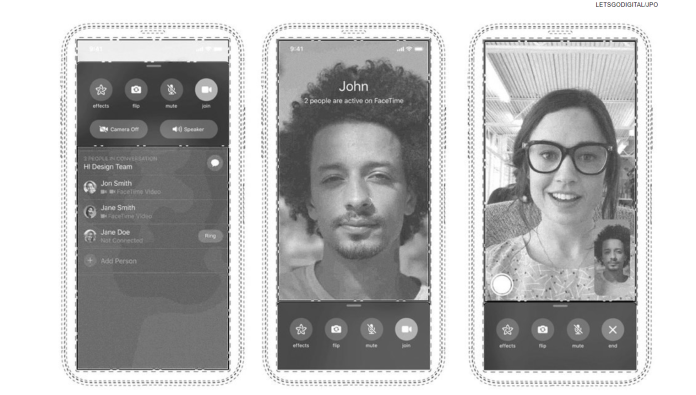 外媒揭蘋果申請最新專利　iPhone無瀏海全螢幕下的前鏡頭
