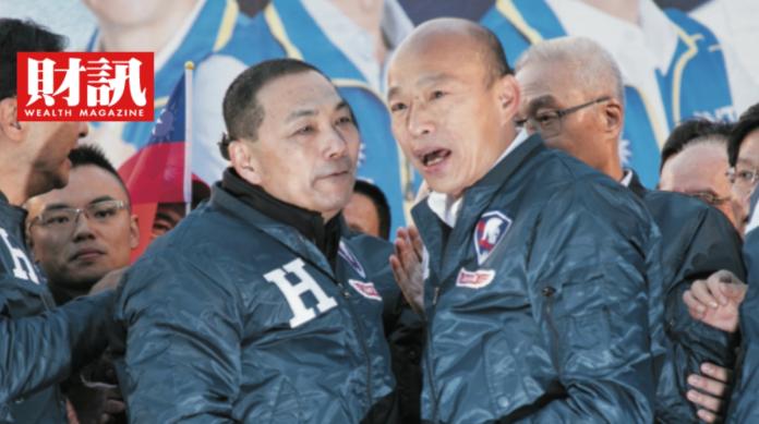 ▲新北市市長侯友宜(左)、高雄市市長韓國瑜(右)。(圖/財訊雙周刊提供)