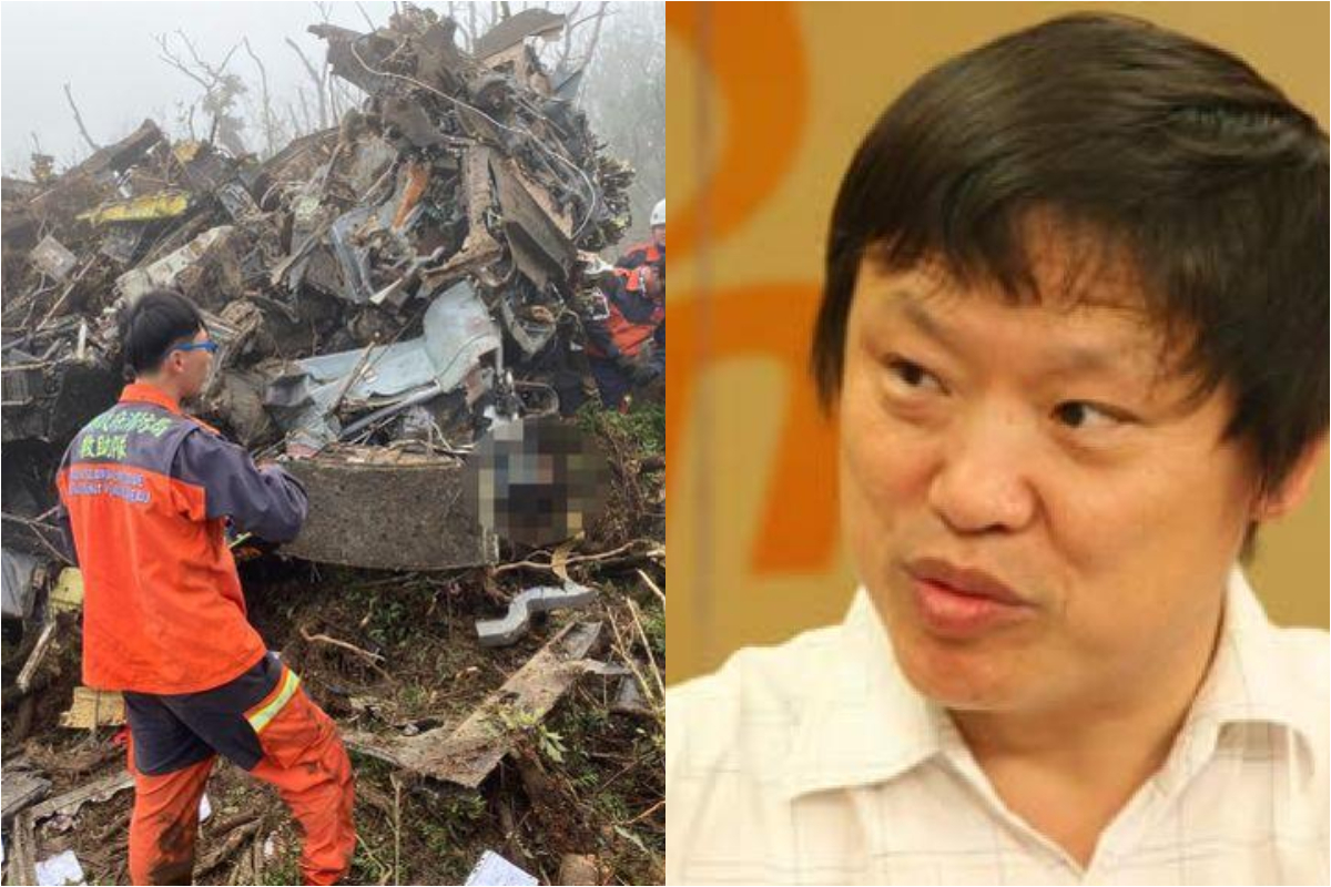 ▲胡錫進（右）推特發文遭到海外網友認為不尊重死者。（圖／翻攝自網路）