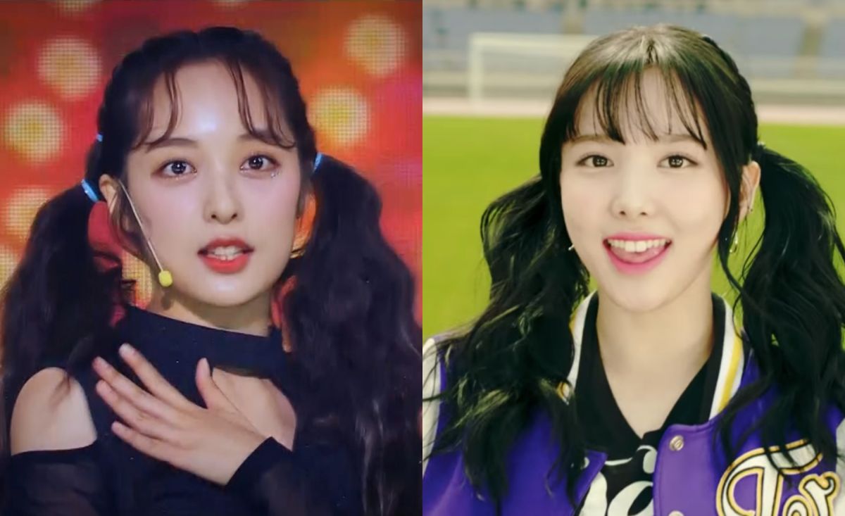 ▲金寶拉劇中妝容神似TWICE成員娜璉。（圖／愛奇藝台灣站、JYP YouTube）