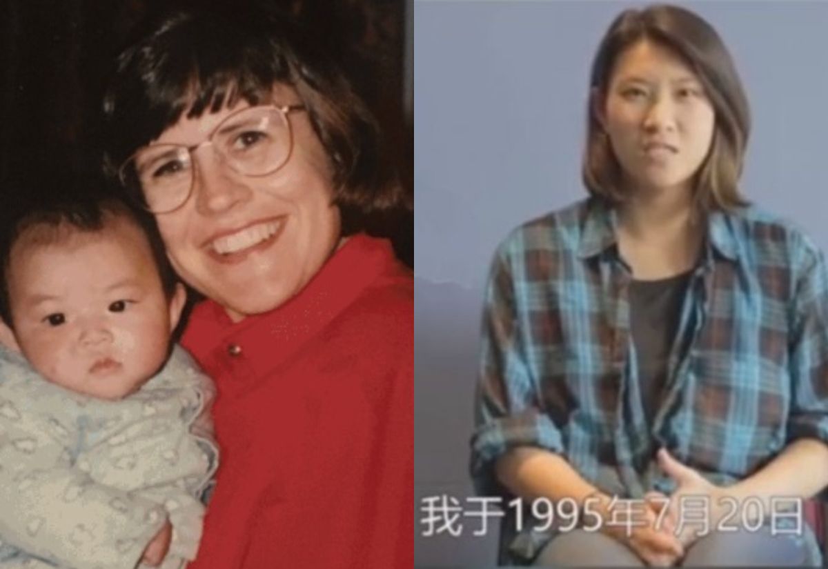 ▲岳金華希望透過影片找到親生父母。（圖／翻攝自網路）