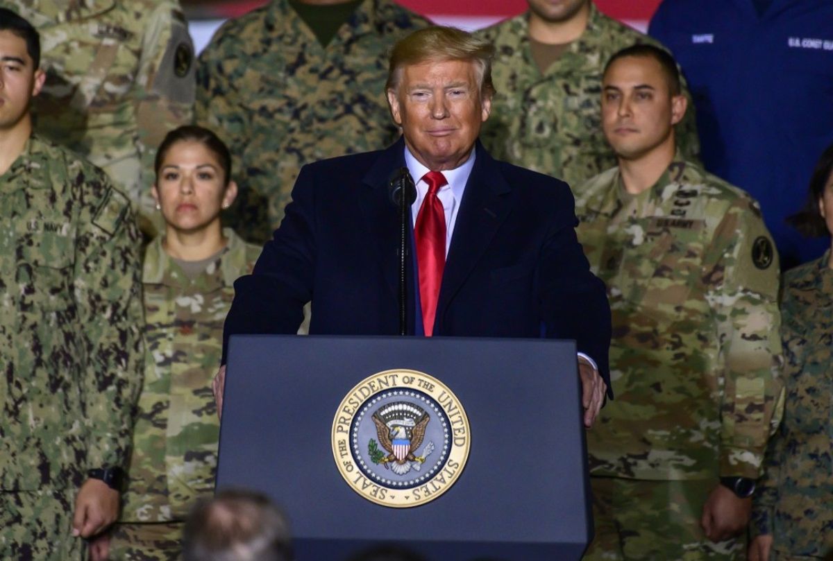 ▲美國國防部證實將派遣約三千名士兵進駐中東。（圖／翻攝自 Up News ）