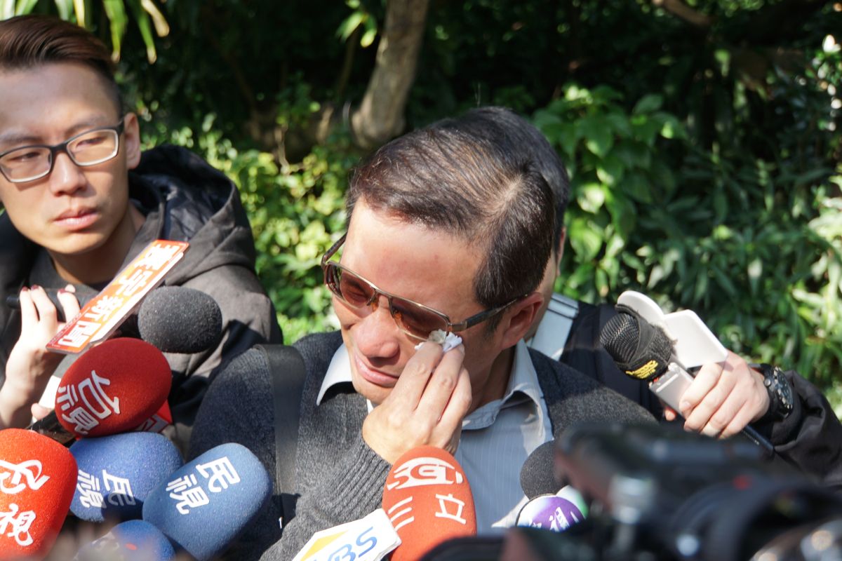 ▲政戰局副局長于親文因黑鷹空難過世，他的部屬回憶共識過程，不禁落淚。（圖／記者呂炯昌攝, 2020.1.4）