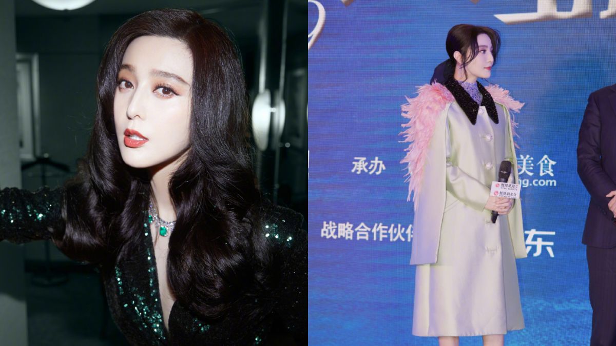 ▲范冰冰近日一張工作側拍被網友罵翻。（圖／微博）