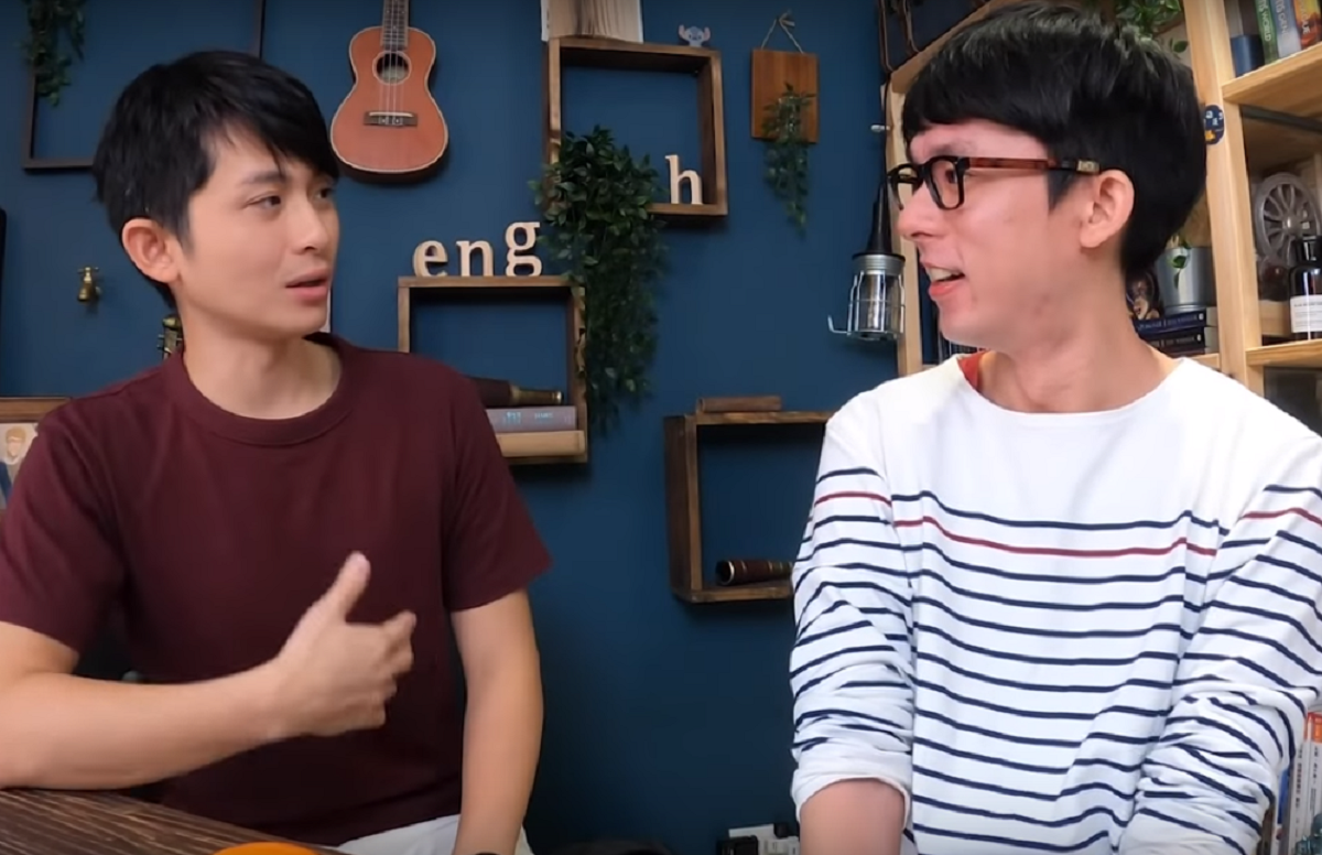 ▲阿滴剛開張日常頻道時，就曾邀請博恩拍片，言談間看得出兩人的好交情。（圖／翻攝阿滴日常 Youtube ）