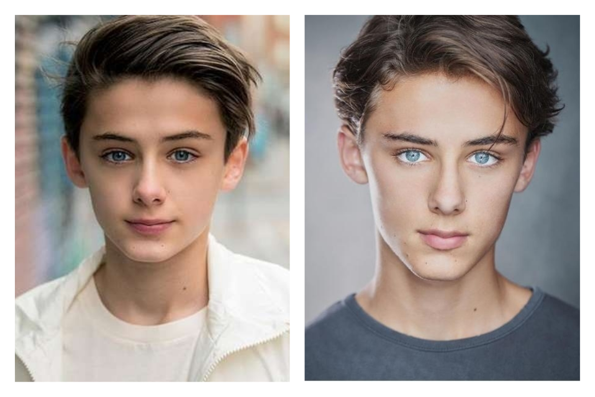 ▲世界最帥正太顏值爆棚！「夢幻藍眼」電暈姐粉。（圖／翻攝自 william.franklyn.miller IG ）