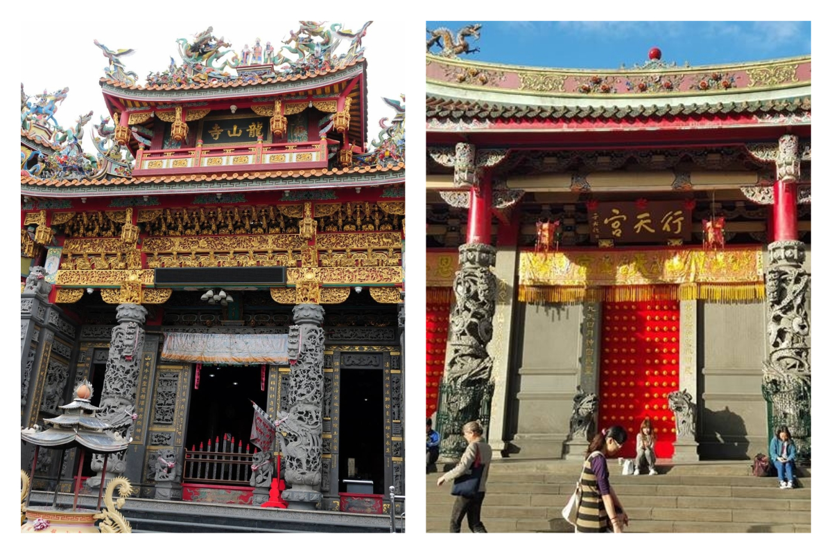 ▲龍山寺 vs 行天宮哪個猛？兩派人馬狂戰優缺點。（圖／翻攝自臉書）