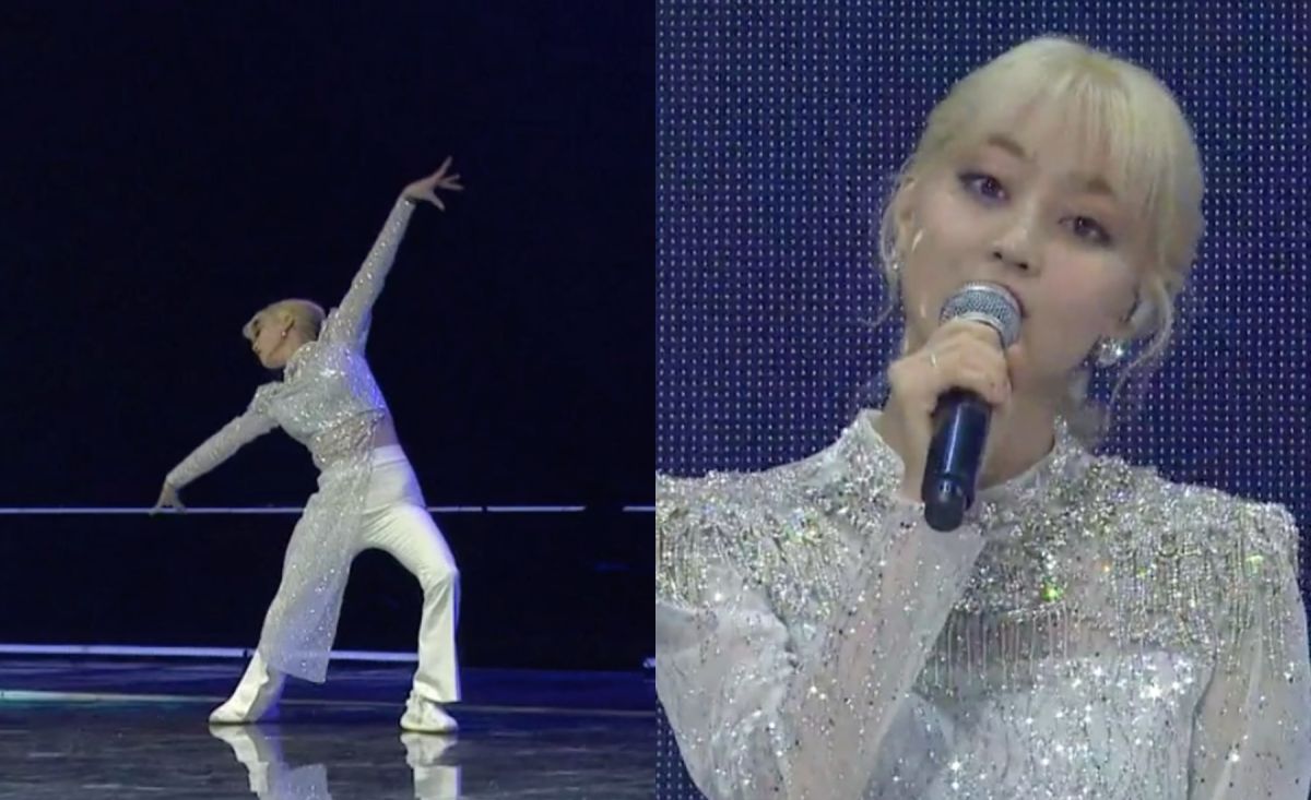 ▲志效《金唱片》帶來精彩表演，卻被自己的聊天對話蓋過討論。（圖／JTBC）
