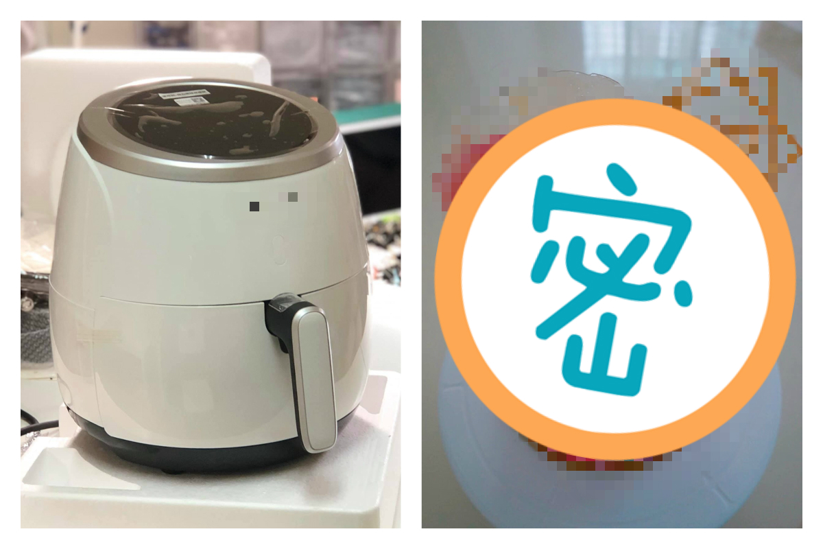 ▲女網友利用氣炸鍋竟做出「網美蛋糕」，成品照一曝光，讓許多網友看完紛紛暴動。（圖／翻攝自臉書社團《氣炸鍋好好玩-食譜分享》）