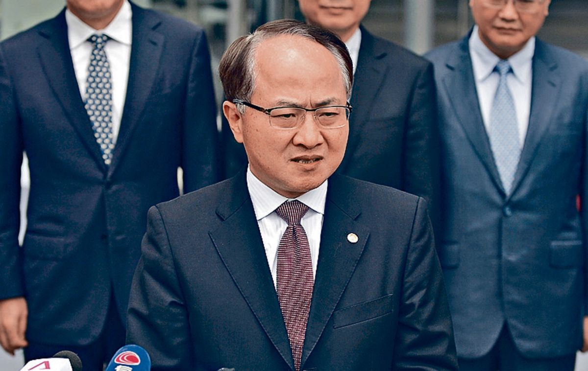 ▲前香港中聯辦主任王志民（圖／翻攝星島日報）