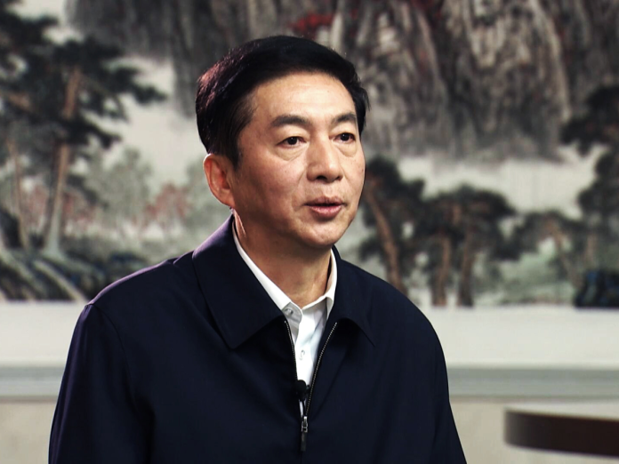 ▲新任香港中聯辦主任駱惠寧（圖／翻攝新華社）