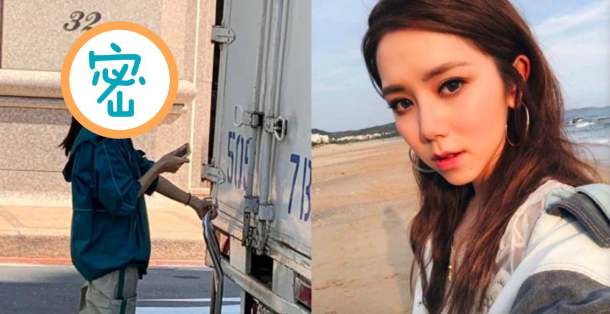 ▲網友分享路上遇見的女物流司機，引發熱議。（圖／翻攝爆廢公社、鄧紫棋微博）