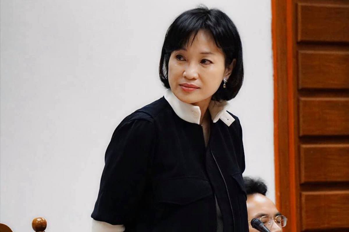 ▲國民黨黨副秘書長柯志恩開玩笑說，黨秘書長李乾龍跟黨主席江啟臣差22歲，在同一棟大樓工作，才是真正實現青銀共居的政黨。（圖／資料照片）