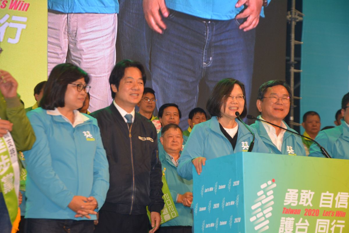 ▲現任總統蔡英文、（圖／記者郭政隆攝影2020.1.6）