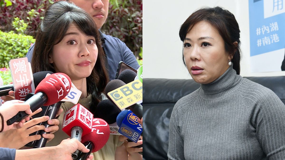 ▲港湖區民進黨立委候選人高嘉瑜、現任國民黨立委李彥秀。（圖／NOWnews資料照片）