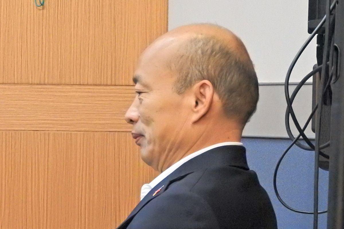 國民黨總統候選人韓國瑜。( 圖 / 記者陳弘志攝 )