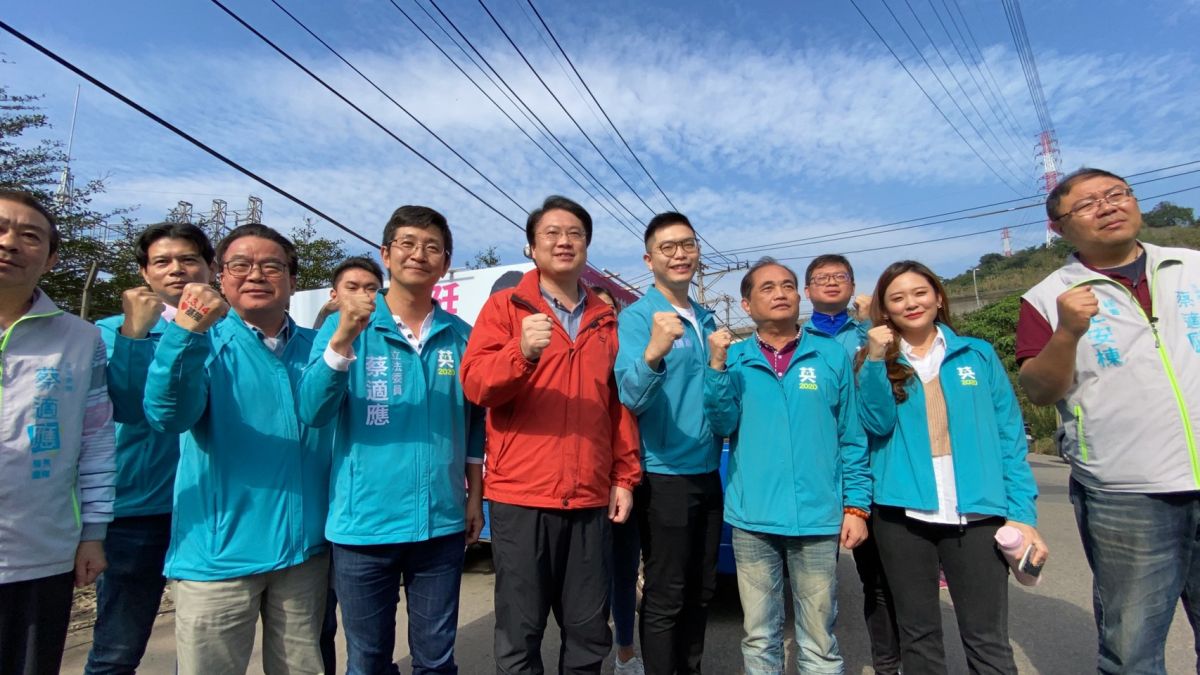 ▲林右昌、蔡適應2人相輔相承，導致讓要挑戰蔡適應的宋瑋莉，選戰過程中找不到著力點。（圖／立委候選人蔡適應競總提供）