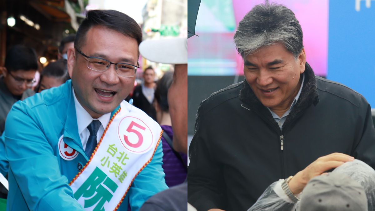 ▲民進黨文山南中正立委候選人阮昭雄、韓國瑜國政顧問團服總召李鴻源。（圖／NOWnews資料照片）