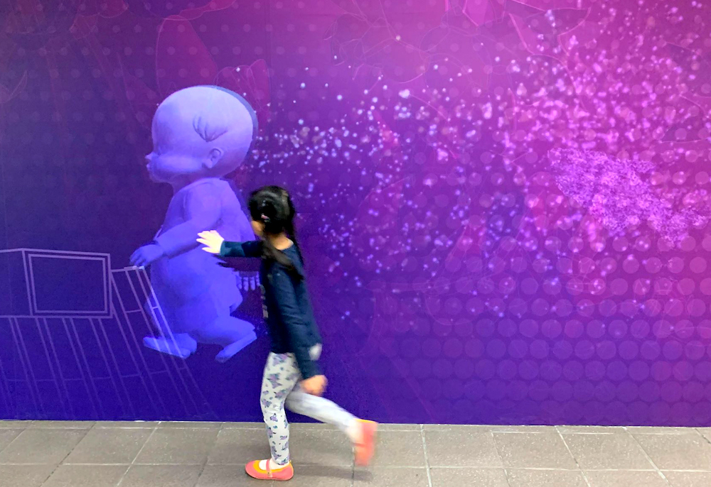 ▲今（7）日國立故宮博物院位於台北車站、士林站的捷運藝文空間重新開幕，將故宮文物結合科技互動。（圖／故宮提供）