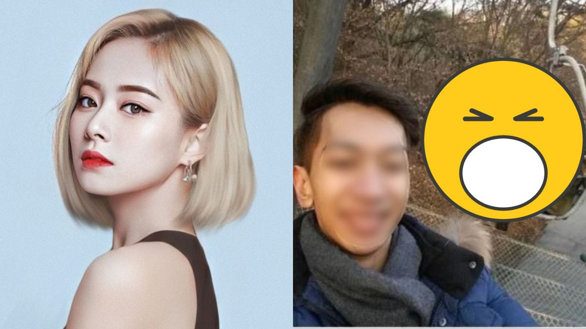 ▲TWICE成員周子瑜意外與幸運網友同框。（圖／推特、臉書）