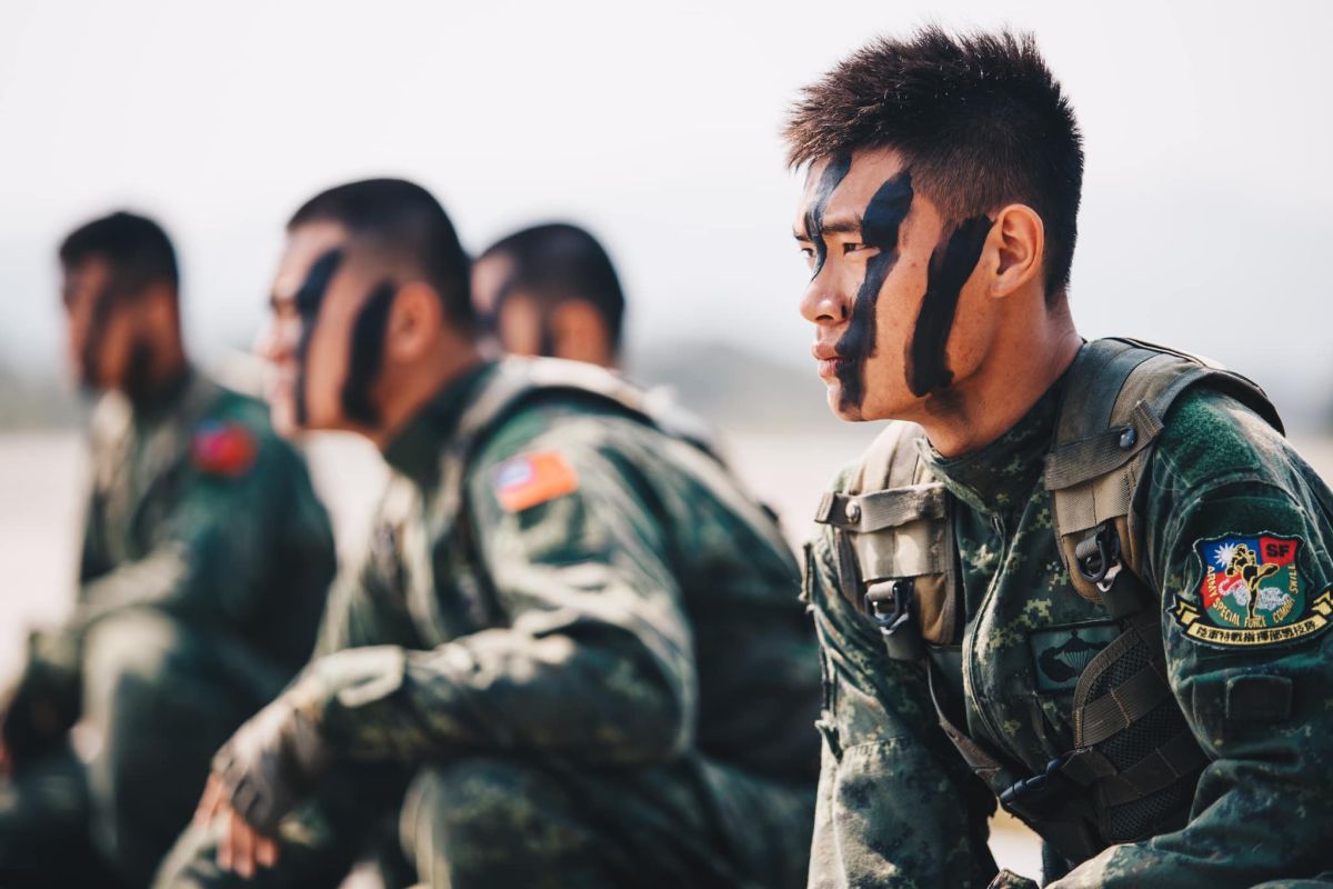 ▲國軍志願役入營報到，因「杜蘇芮」颱風侵襲影響，順延至8月2日（星期三）實施。（示意圖，圖中人物與文章無關／翻攝自臉書）